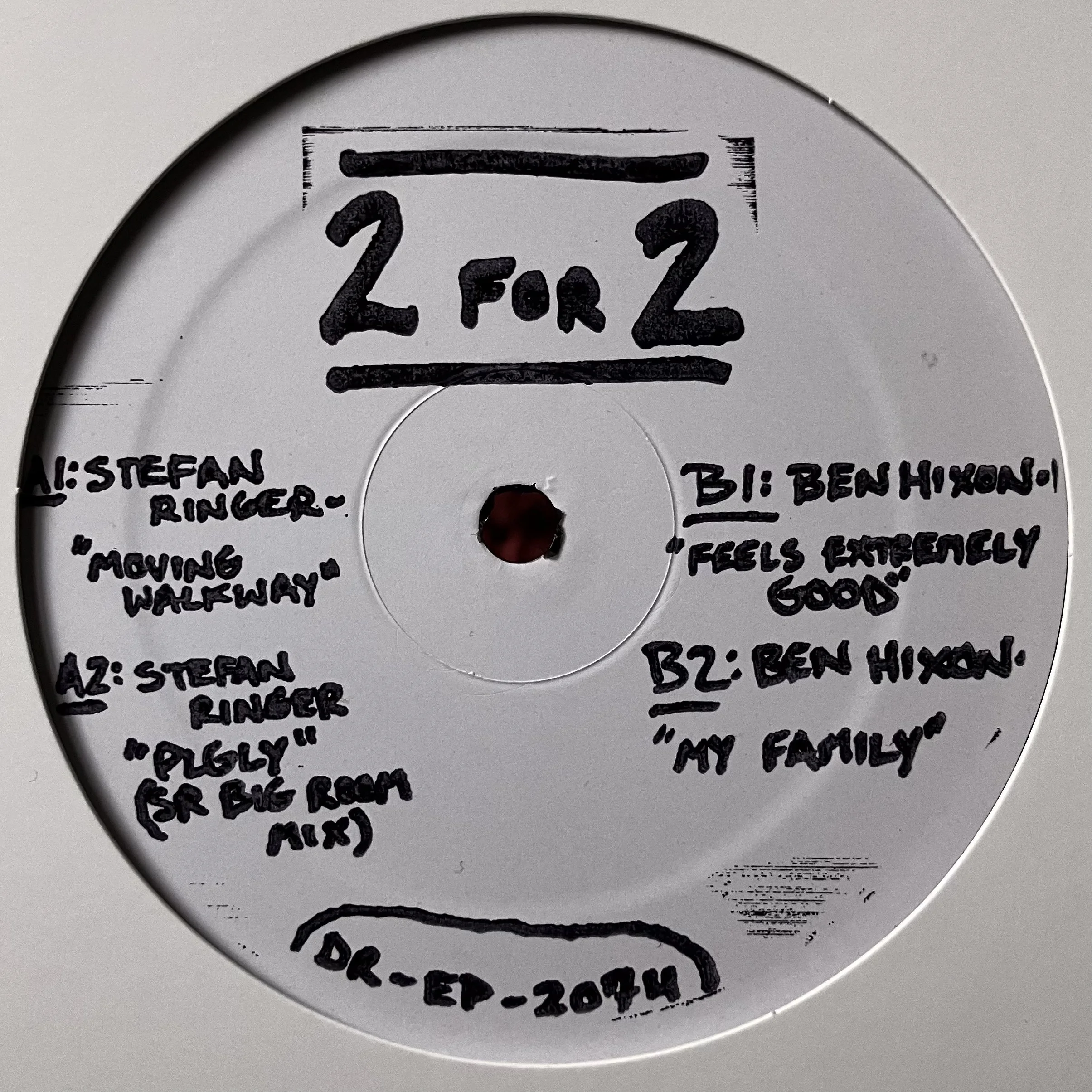 Stefan Ringer & Ben Hixon - 2 for 2 EP (VINYL) — Dolfin Records